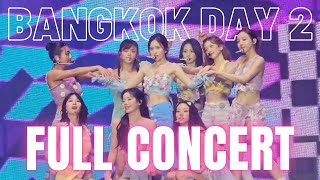 TWICE in Bangkok - Day 2 FULL CONCERT - Ready to Be World Tour (092423) [4K]