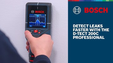 Leak Detection with the D-Tect 200 C Professional