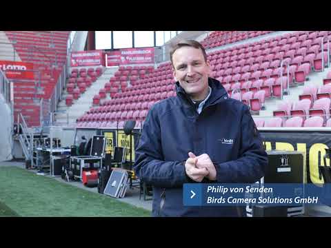 Premiere: Erstes Seilkamerasystem im Stadion von Mainz 05