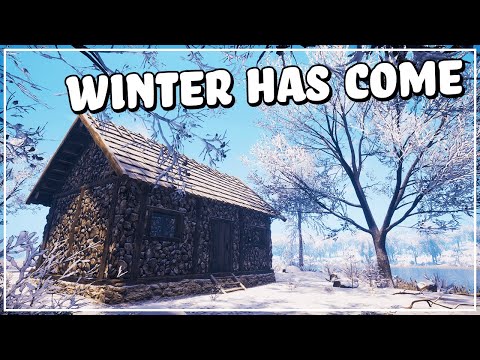 Building a Stone House To Survive The Winter - Medieval Dynasty EP 4