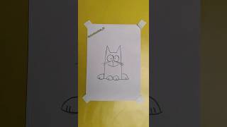 Draw a cat #drawing #draw #art #paint #painting #shorts #easydrawing