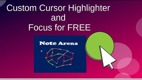 Enable Custom Cursor Highlighter and Focus for FREE with a Few Easy Steps | How to Highlight Mouse