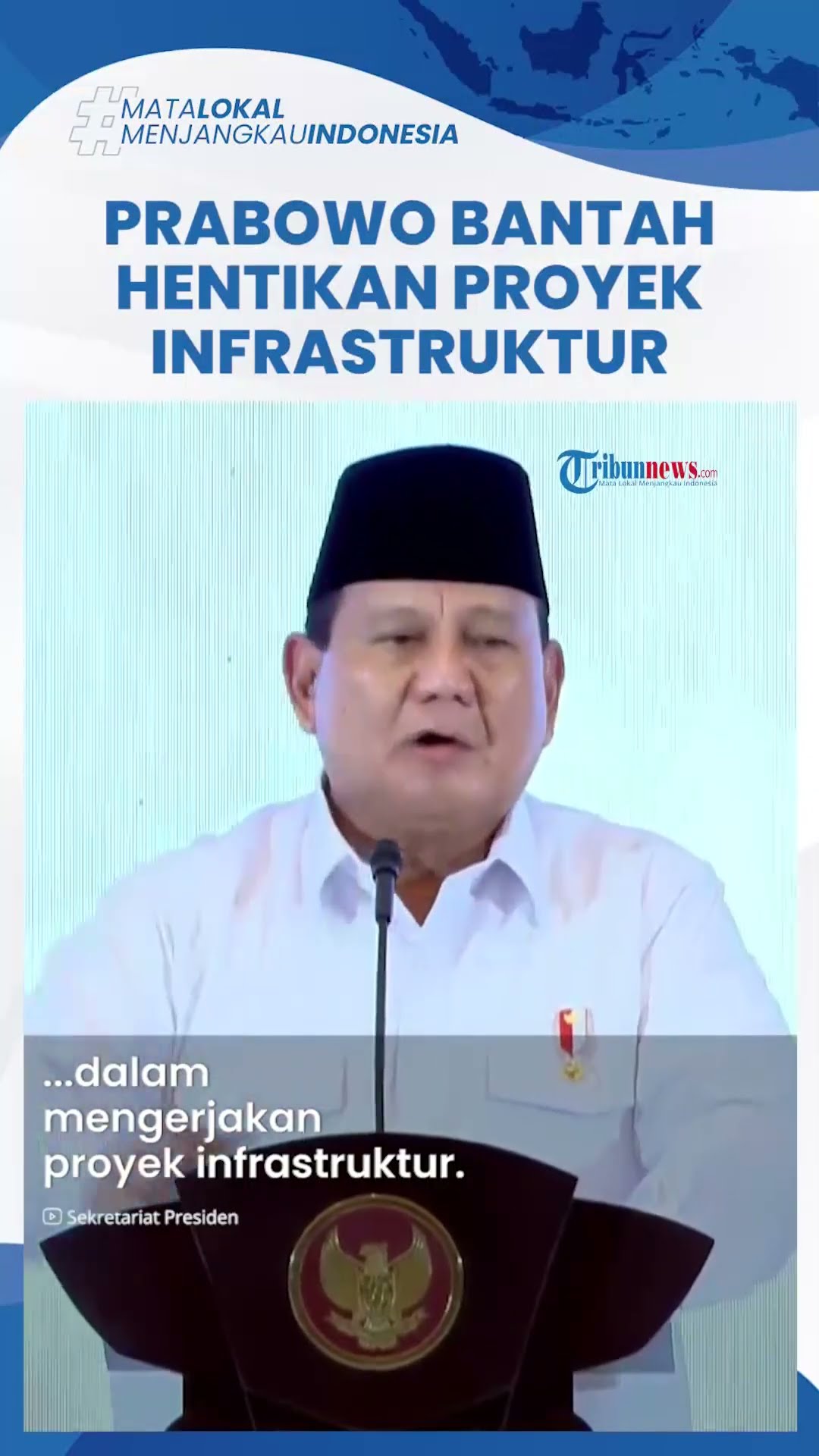 Prabowo Bantah Hentikan Proyek Infrastruktur, Tegaskan Serahkan ke Swasta: Lebih Efisien \u0026 Inovatif