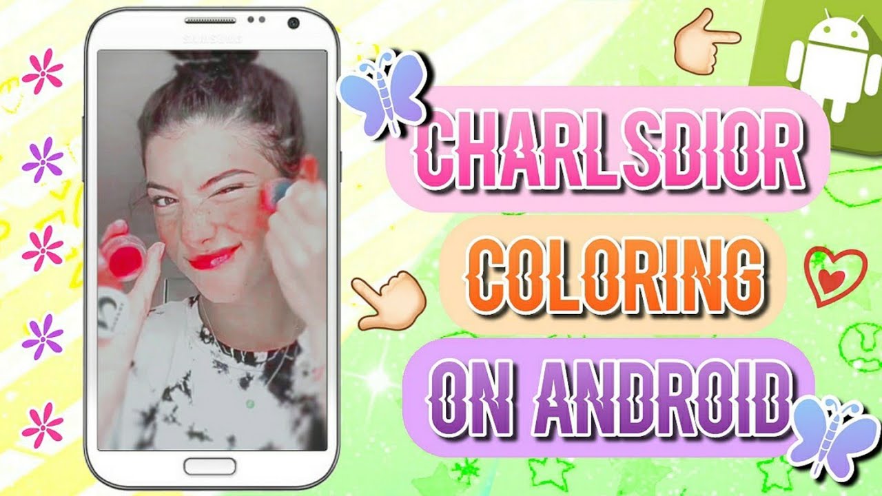 HOW TO GET @charlsdior COLORING ON ANDROID FOR TIKTOK FANPAGE