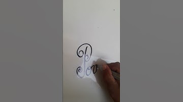 Pooja name style handwriting calligraphy video plz subscribe to guys 🙏