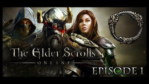 Elder Scrolls Online Beta - EP01 - First Look and Character Creation - With Dan