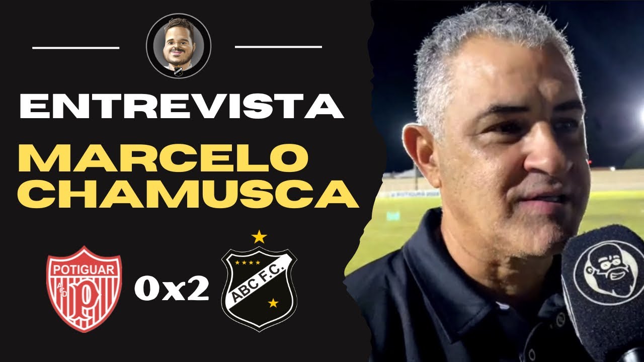 🎙️ ENTREVISTA COLETIVA | MARCELO CHAMUSCA (POTIGUAR 0x2 ABC)