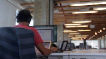 Office Desk Computer Work Bokeh Blur Background No Copyright Video