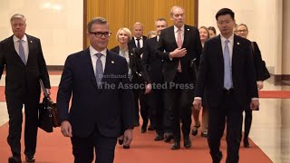 Chinese President Xi Welcomes Finland Pm Orpo In Beijing