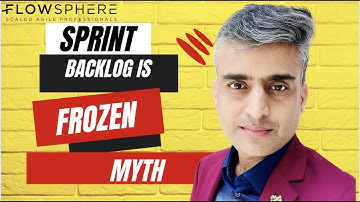 Sprint Backlog is Frozen Myth