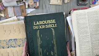Pre-prep a journal with me & a look at my favorite old books. 😊