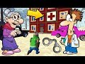 👵 БАБКА НАПИСАЛА ЗАЯВЛЕНИЕ В МИЛИЦИЮ НА ДОКТОРА 🚑 МУЛЬТИК в Scrap Mechanic 🔨 СКРАП МЕХАНИК 🔔