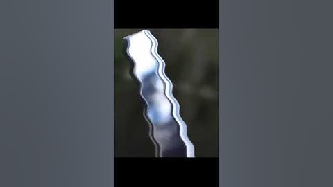 Mind-Bending Rolling Shutter Effect: Tuning Fork in Action!