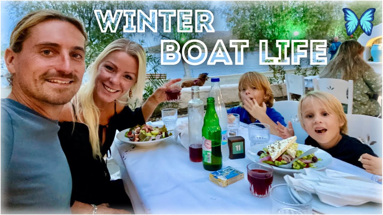 WINTER BOAT LIFE in Greece ~ living on a boat• Ep20