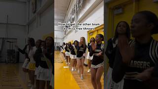 The beat tho? cheerleading cheerleader highschoolbasketball highschoolsports basketball cheer