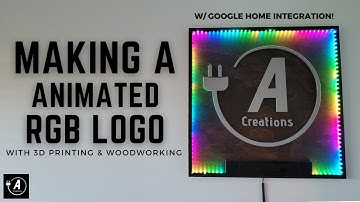 Building a Animated Sign with WS2812B RGB Strips