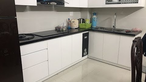 Công trình tủ bếp acrylic nhà bác Lan - Dương Nội - Hà Đông | Nội thất Hpro