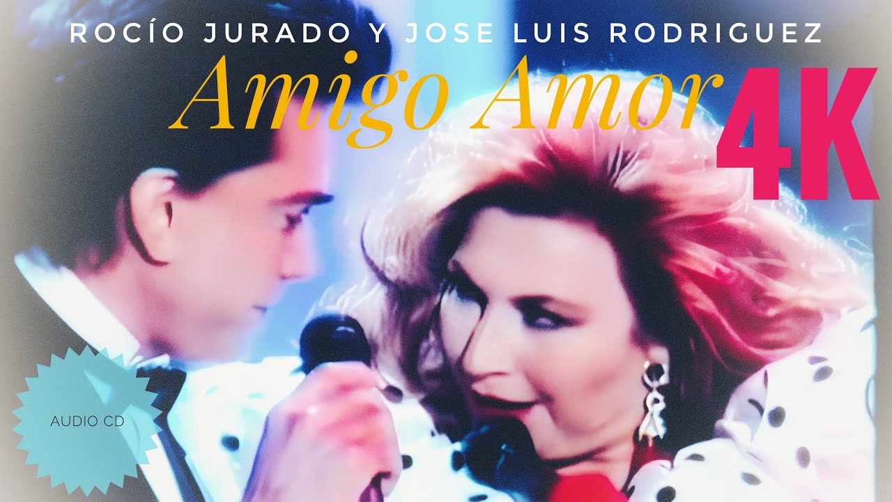 Río arriba a tiempo Respeto a ti mismo Rocío Jurado y José Luis Rodríguez "El Puma" Amigo Amor (4K HDR audio cd) -  YouTube
