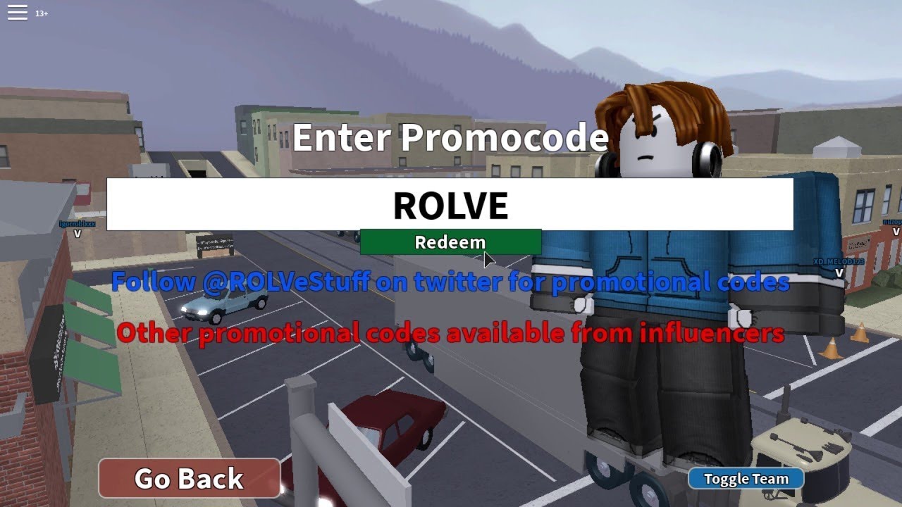 Rolve Arsenal Codes - new promo codes for roblox 2019 badimo