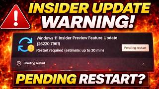 Insider Updates Causing Trouble? Try This FIX for Windows 11