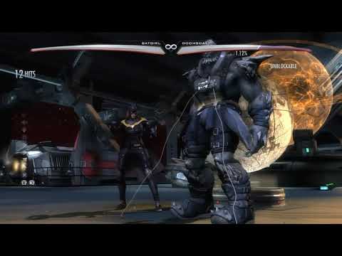 Injustice Gods Among Us - Batgirl combos