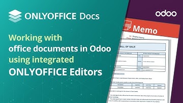 Working with office documents on Odoo using integrated ONLYOFFICE editors [Webinar]