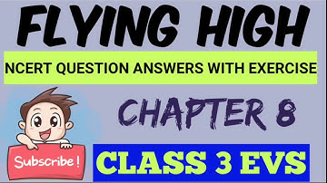 FLYING HIGH | CLASS 3 | EVS | CHAPTER 8 | QUESTION ANSWER WITH EXERCISE