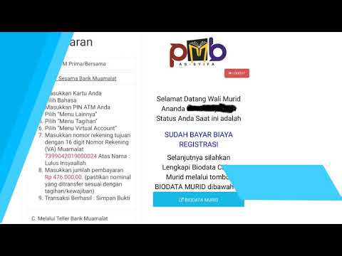 CARA MUDAH DAFTAR ONLINE PMB AS-SYIFA 2019 VIA HP