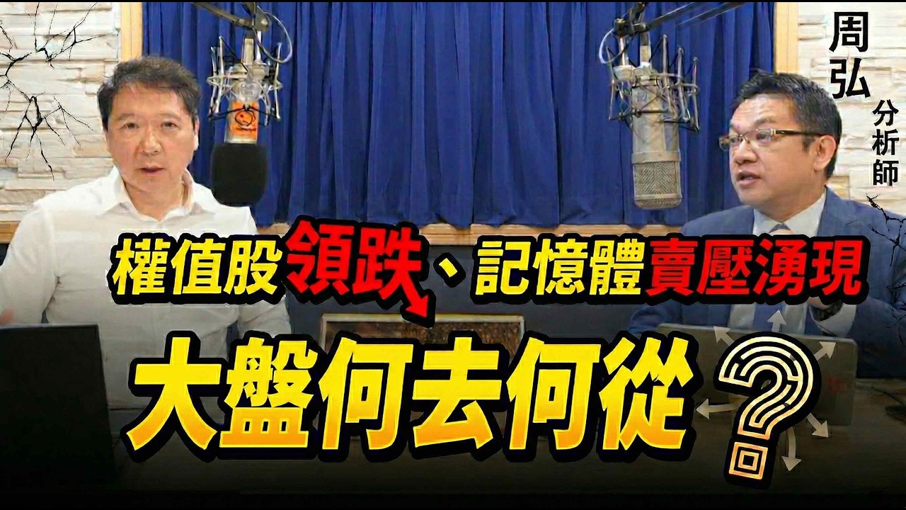 '26.03.03【財經一路發】大來國際證券投顧周弘分析師談「權值股領跌、記憶體賣壓湧現，大盤何去何從？」