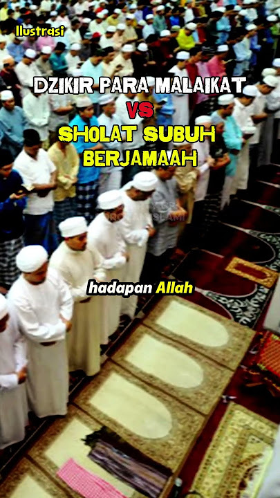 dzikir malaikat vs sholat subuh berjamaah #shalatsubuh #malaikat #shorts #fyp #doa