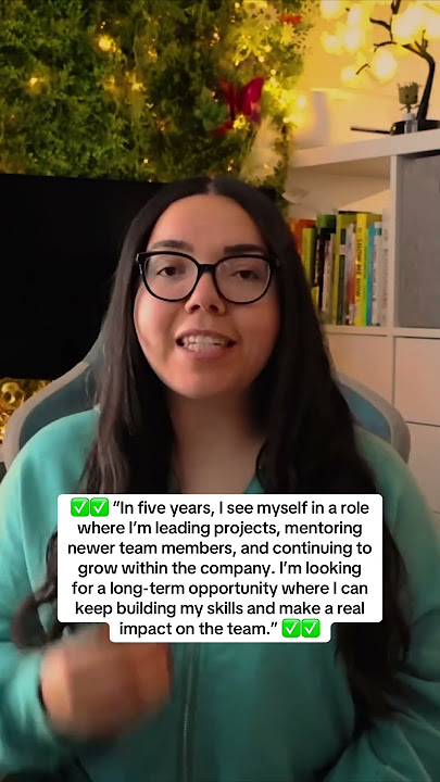 “Where do you see yourself in 5 years?”  #interviewtips #interview #jobsearchtips #jobseeker #career