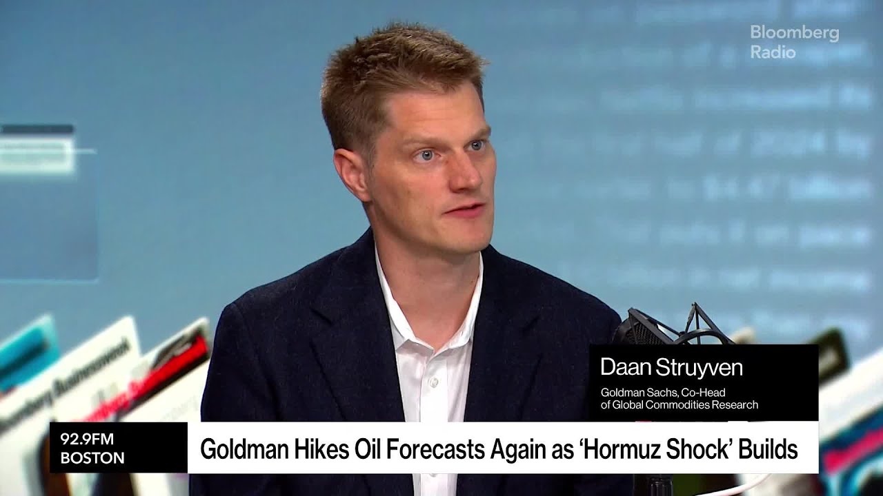 Goldman Hikes Oil Forecasts Again as Hormuz Shock Builds