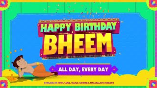 Chhota Bheem Happy Birthday Bheem Birthday Party Cartoon For Kids