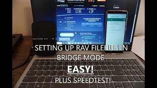 How To Connect The RAVpower Filehub in Bridge Mode EASY 4g LTE Unlimited Home Internet Travel Router screenshot 2