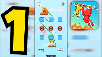 Rope Rescue Gameplay Walkthrough - First Impressions tapgameplayed