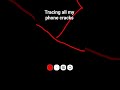 Tracing all my phone cracks #funny #music