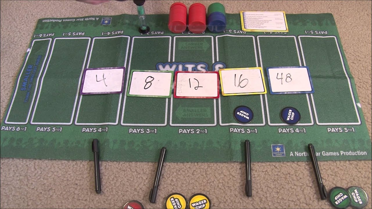 Game Fondue Reviews Wits And Wagers YouTube