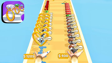 Gem Stack ​- All Levels Gameplay Android,ios (Levels 89-90)