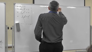 Prof. Gleb Arutyunov, Introduction to modern quantum field theory,   Lecture 3 (English), Stream 1