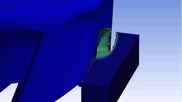 Ansys Workbench explicit dynamics shell end milling of AlSi 1045 example 6