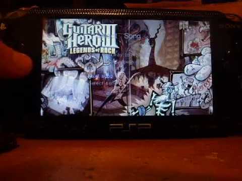 guitar hero 3 for psp