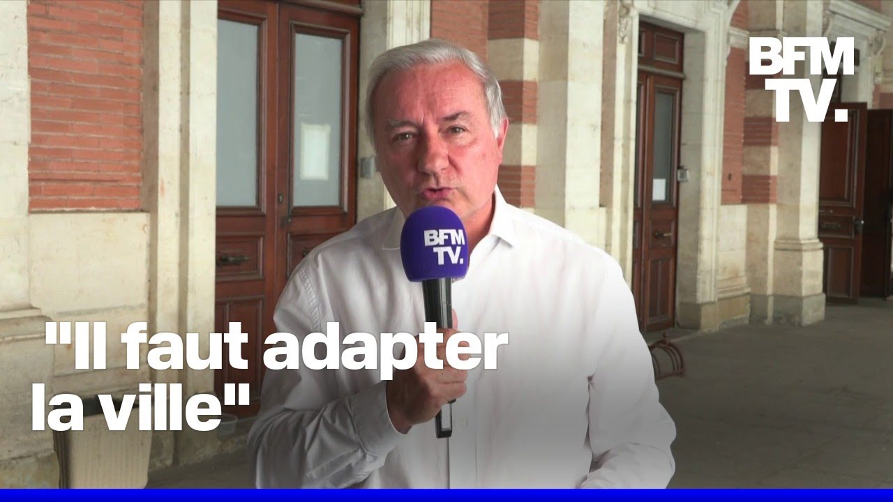 Canicule à Toulouse et changement climatique: l'interview en intégralité de Jean-Luc Moudenc