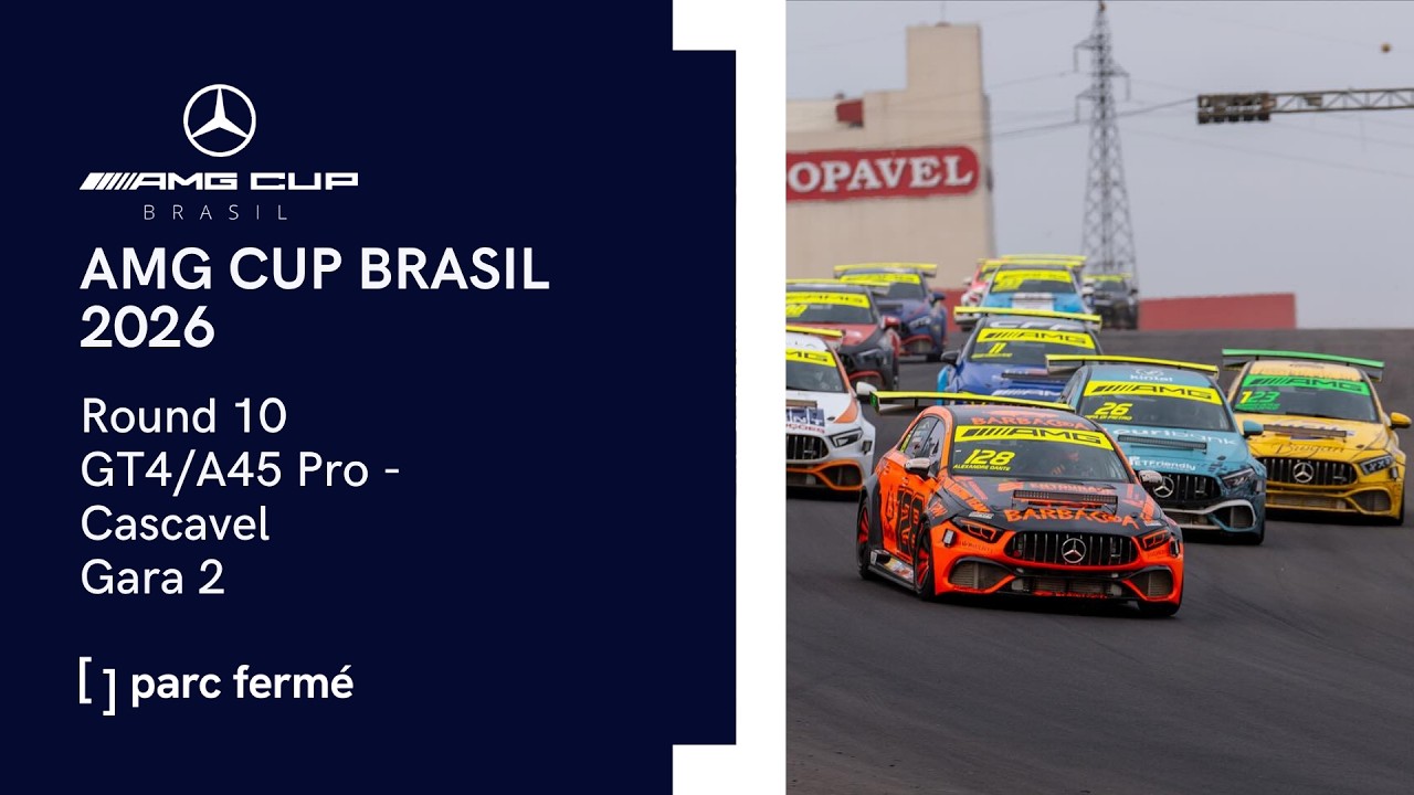 AMG Cup Brasil 2026 | Round 11: Cascavel – GT4/A45 Pro – Gara 1