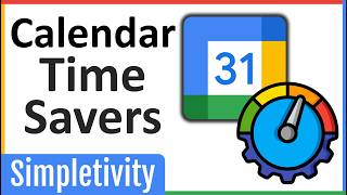 These Google Calendar Shortcuts Will Save You So Much Time! by Simpletivity 4,715 views 3 weeks ago 5 minutes, 3 seconds