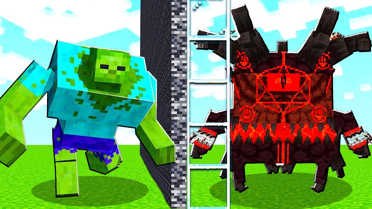 I Secretly CHEATED In a MINECRAFT MOB BATTLE Competition... - YouTube