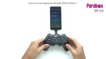 GP-A3 - How to connect Android Phone through USB receiver # Gamepad # Malaysia # A3