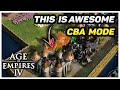 We played Castle Blood Automatic (CBA) in Age of Empires 4. It was AWESOME!