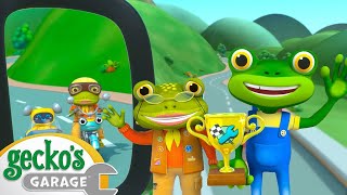Gecko Grand Prix!  | Go Gecko's Garage! | Kids Cartoons