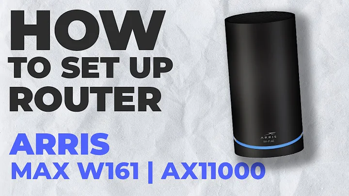✅ How to Set Up ARRIS SURFboard mAX W161 | How to Setup Arris AX11000 mAX W161 WiFi Router