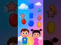 Can you name all 8 shapes? 🏆🔺| edubuzzkids | 100 shapes #shorts